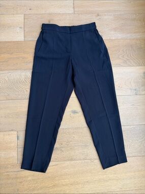 J. Crew Factory Navy Cropped Tapered Jamie Pants